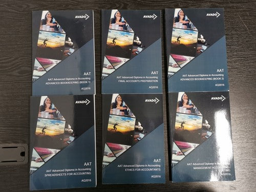 AAT Advanced 6 Book Set - Advanced Diploma in Accounting