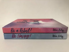 Be Happy! & Be Rebel! by Helen Exley Gift Set