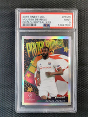 Moussa DembÃ©lÃ© 2019 FINEST UEFA CHAMPIONS LEAGUE PRIZED FOOTBALLERS PSA 9