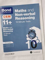 Bond 11+: Maths & Non-verbal Reasoning