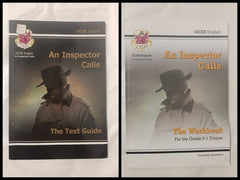 An Inspector Calls GCSE English CGP Revision Guide + Workbook bundle