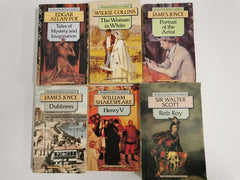Wordsworth Classics 6 Book Bundle - Woman in White, Dubliners, Rob Roy..