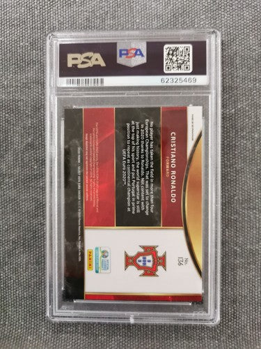 Cristiano Ronaldo 2020 Panini Select UEFA Euro #136 Mezzanine PSA 10 GEM MT