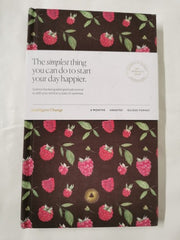 The Five Minute Journal: Undated 6 Months Mocha Raspberry Limited Edition
