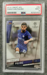 Christian Pulisic 2019 Topps Finest Finest PSA 9 #95 Chelsea, U.S.A