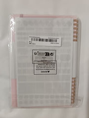 Undated Monthly Budget Planner with Stickers