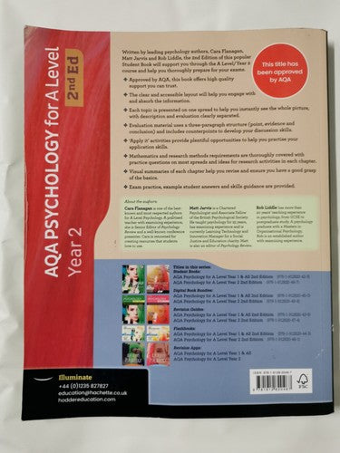 AQA Psychology for A Level Year 2 Student Book: 2nd Edition