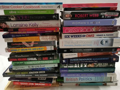 JOBLOT/WHOLESALE New BOX of 40 Non Fiction BOOKS - Biography, History, Self-Help