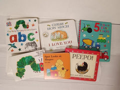 6 Babies Picture Board Books for Babies & Toddlers Early Readers Random Lot