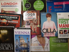 JOBLOT/WHOLESALE New BOX of 30 Non Fiction BOOKS - Textbooks, Business, History