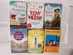ðâ­ Collection of 6 NEW Women's Fiction Books, Thriller, Mystery, Romanceâ­ð