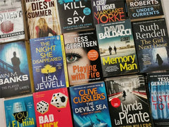 6 Crime & Thriller Paperbacks â Mystery, Detective & Suspense â Curated Bundle