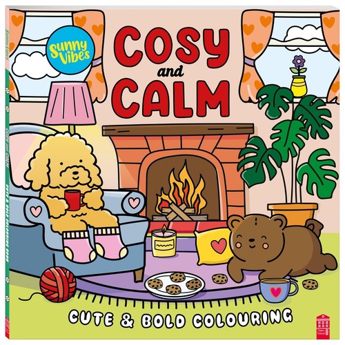 Cosy and Calm: 1 (Sunny Vibes Colouring)