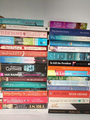 60 Mixed Fiction Paperbacks â Crime, Romance & Contemporary Bundle
