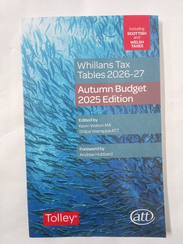 Whillans Tax Tables 2026-27 ( Autumn Budget edition)