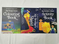 MY BROTHER'S SHIELD STORYBOOK & ACTIVITY BOOK BUNDLE + THE FLYING CARPET COLOUR