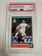 2015 Panini Donruss #1 Cristiano Ronaldo PSA 9 MINT