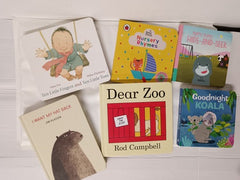 6 Babies Picture Board Books for Babies & Toddlers Early Readers Random Lot