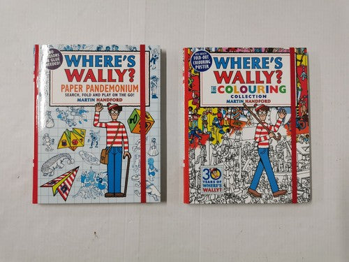 Where's Wally? Bundle - Paper Pandemonium & The Colouring Collection