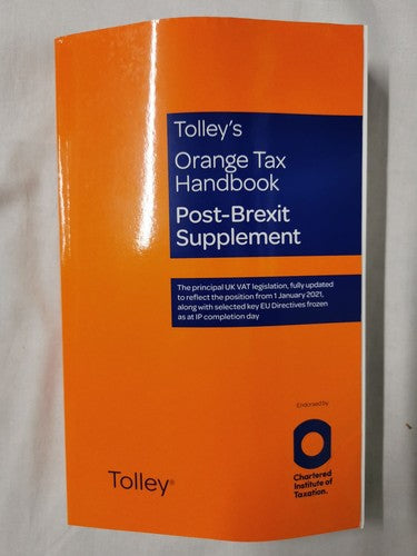 Tolley's Orange Tax Handbook Post-Brexit Supplement