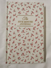 The Five Minute Journal: Undated Daily Gratitude & Life Planner  - Ditsy Rose
