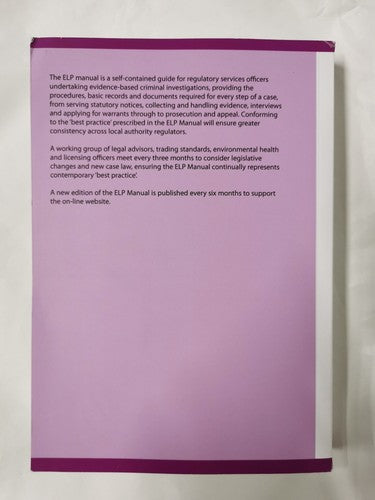 Enforcement & Legal Process Manual 19th Edition January 2022