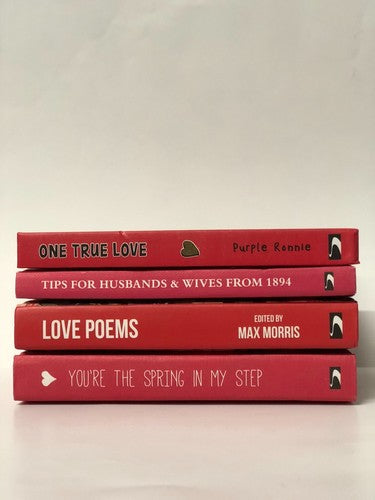 GIFT SET *4 BOOKS* LOVE ANNIVERSARY GIFT VALENTINES DAY