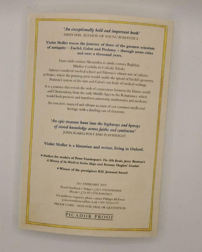 The Map of Knowledge by Violet Moller LIMITED EDITION PROOF PAPERBACK