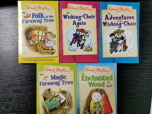 5 x Enid Blyton Books for Children