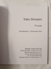 Through by Yuko Shiraishi, Book to accompany the Exhibition
