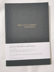 Three Happy Thoughts Gratitude Journal