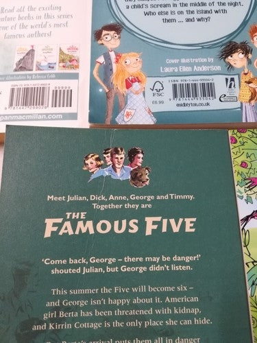 BUNDLE Of 5 Books By Enid Blyton, The Famous Five, Bestsellers KIDS