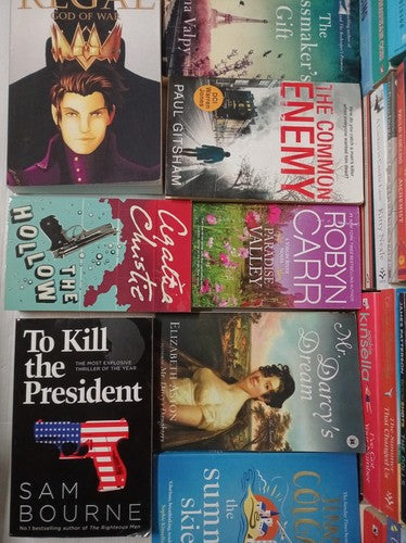60 Mixed Fiction Paperbacks â Crime, Romance & Contemporary Bundle