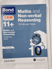 Bond 11+: Maths & Non-verbal Reasoning