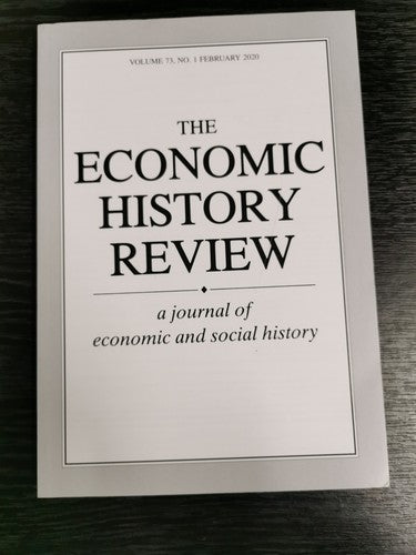 The Economic History Review Volume 73, No 1. February 2020