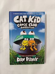 Cat Kid Comic Club Series Collection 5 Books Set By Dav Pilkey (Hardback)