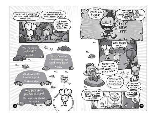 Bunny vs Monkey: The Gigantic Joke Fight