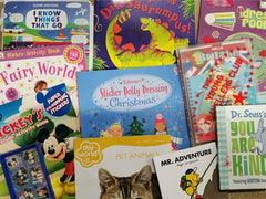 30 Children's Books Bundle For Young Readers Preschool Random Lot