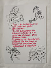 The F*#@ing Coluring Book 2025 Signed by NEGO