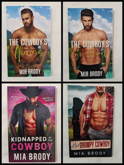 4 Mia Brody Cowboy Books: The Cowboy's Heiress, The Cowboy's Sweetheart & more!