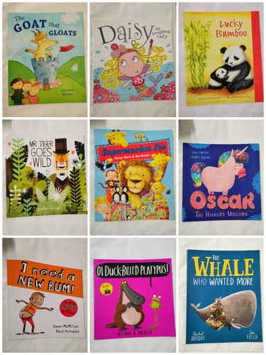 10 Large Children's Picture Books Bundle for Young Children