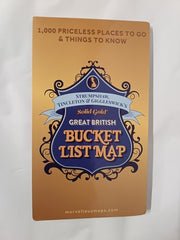 5 Great British Maps Box Set: Adventure, Bucket List, Film & TV, Food & Drink