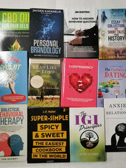 JOBLOT/WHOLESALE New BOX of 20 Non Fiction BOOKS - Textbooks, Business, History