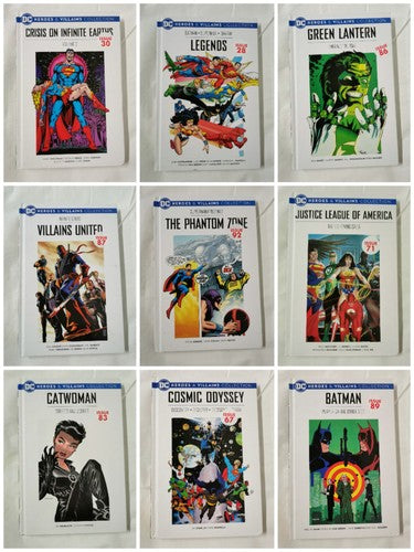 DC Heroes and Villains Collection - Batman, Superman, Justice League etc