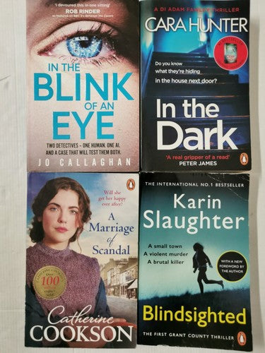 40 Mixed Fiction Paperback Books â Crime, Romance & Contemporary Bundle
