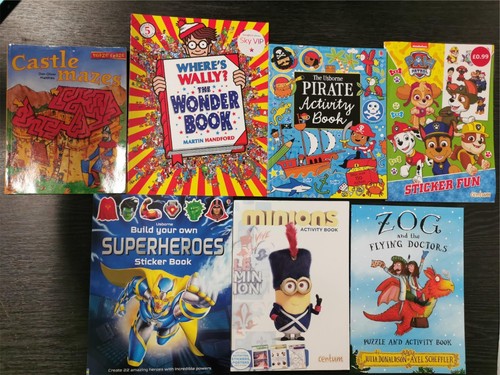 7 Children's Colouring, Sticker & Activity Books
