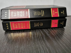 Lexis District of Columbia Court Rules Annotated 2020 Edition, Vols 1 and 2