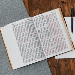 KJV, Pew Bible, Large Print, Hardcover, Black, Red Letter, Comfort Print