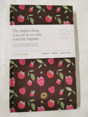 The Five Minute Journal: Undated 6 Months Mocha Raspberry Limited Edition