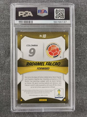 2014 Panini Prizm World Cup Stars 10 Radamel Falcao PSA 9